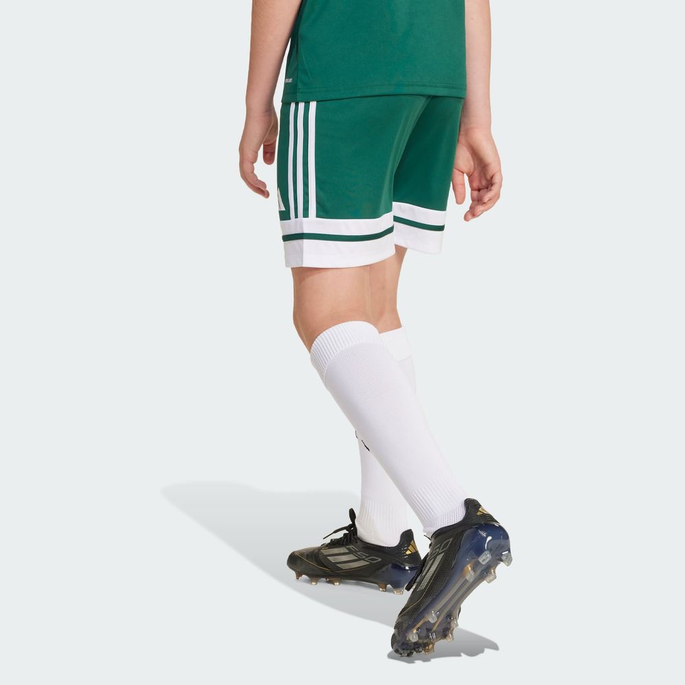 Foto 4 | Shorts Squadra 25 Niños Adidas Verde Niños