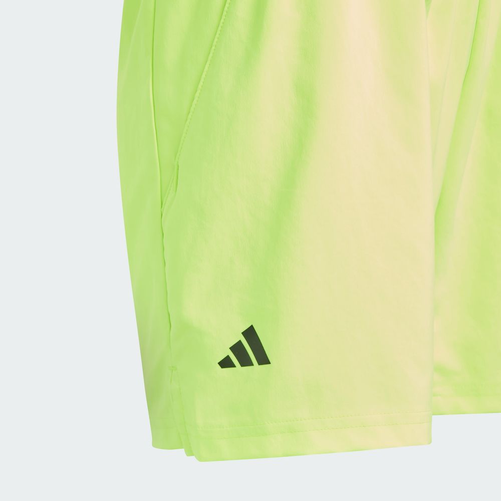 Foto 6 | Shorts de Tenis Club 3 Franjas Kids Adidas Verde para Niños
