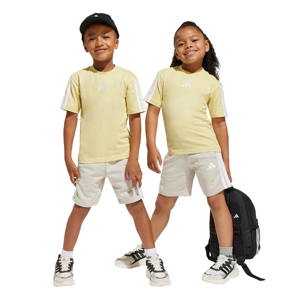 Foto 4 pulgar | Shorts Essentials Kids Adidas Gris Niños