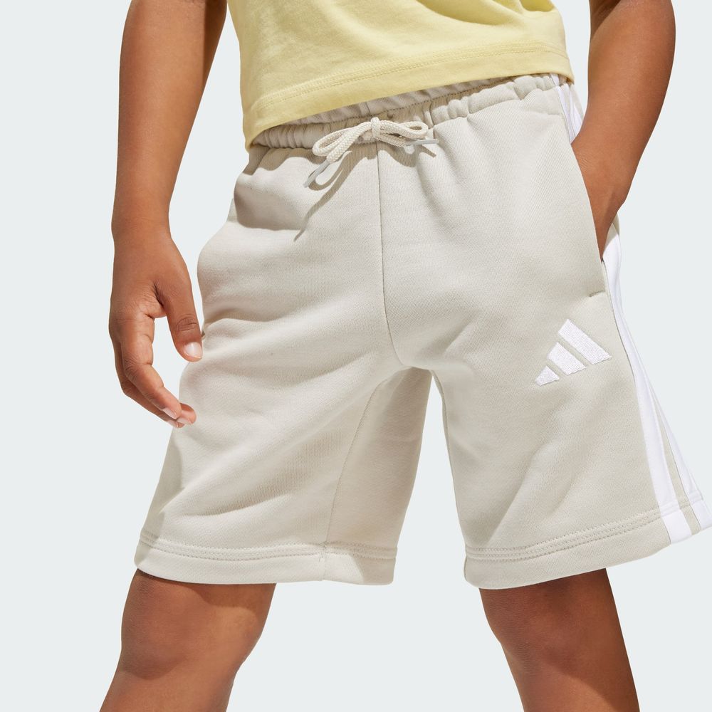Foto 9 pulgar | Shorts Essentials Kids Adidas Gris Niños
