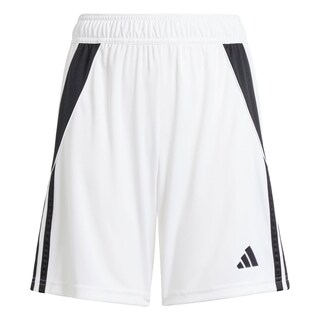 Foto 1 | Shorts Tiro 24 Kids Adidas Blanco Niños