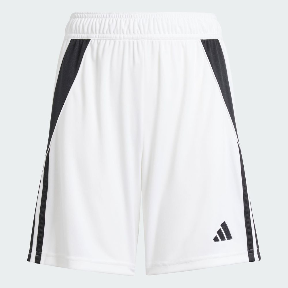 Foto 4 pulgar | Shorts Tiro 24 Kids Adidas Blanco Niños