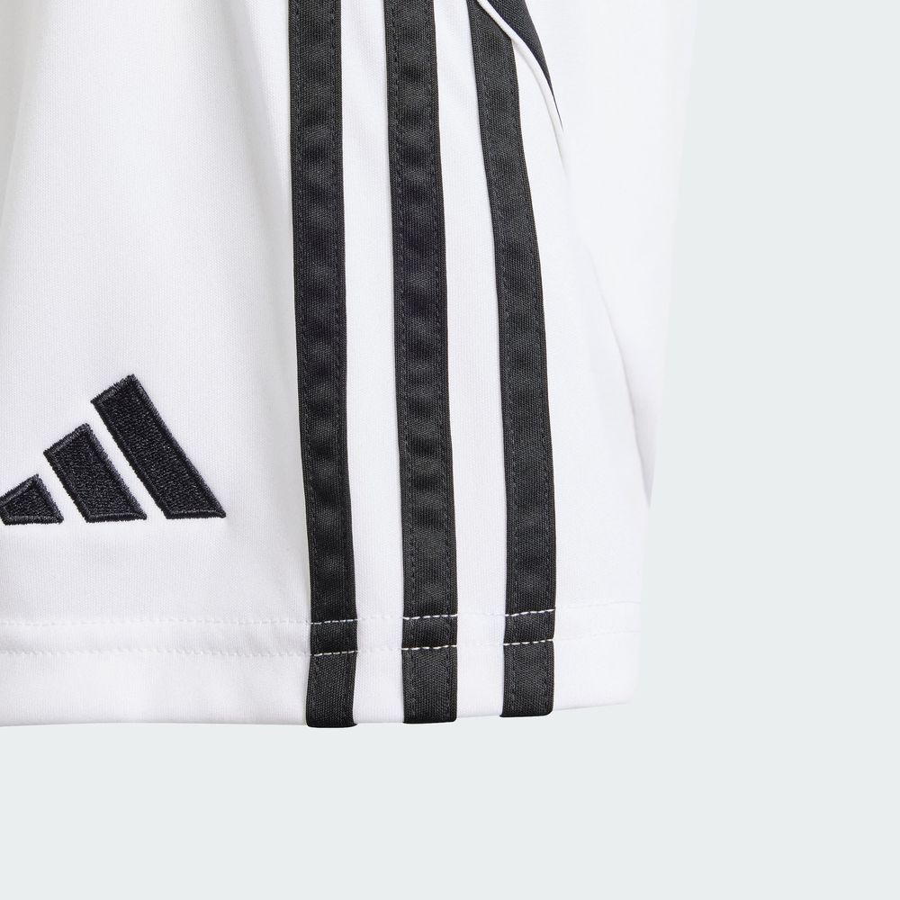 Foto 5 | Shorts Tiro 24 Kids Adidas Blanco Niños