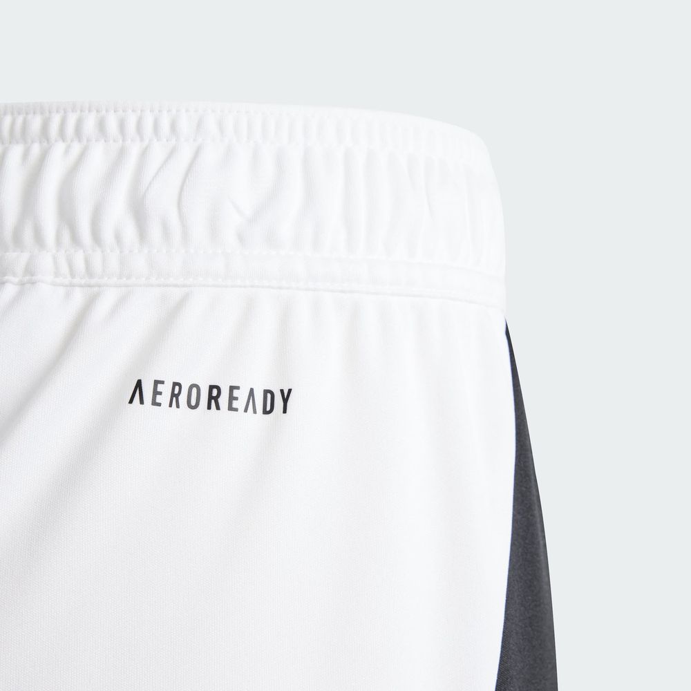 Foto 7 pulgar | Shorts Tiro 24 Kids Adidas Blanco Niños