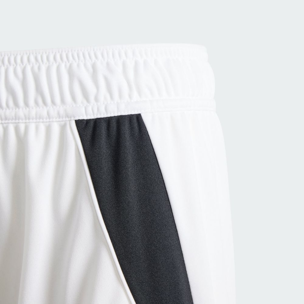 Foto 7 | Shorts Tiro 24 Kids Adidas Blanco Niños