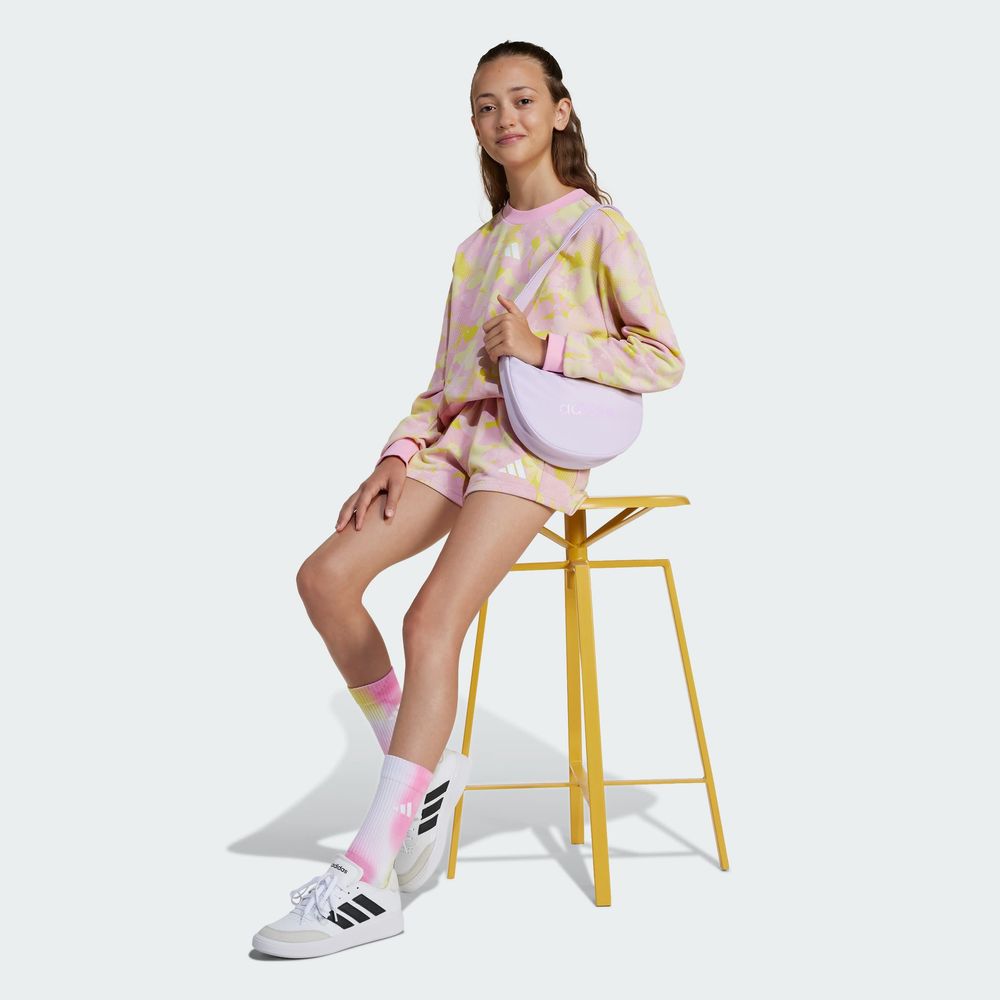 Foto 6 pulgar | Jg Flwr Sho Adidas Rosa Niños