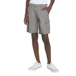 Foto 3 | Pantalones Cortos Tipo Cargo Levi's Boys, Color Gris Acero, Talla 14 - Venta Internacional.