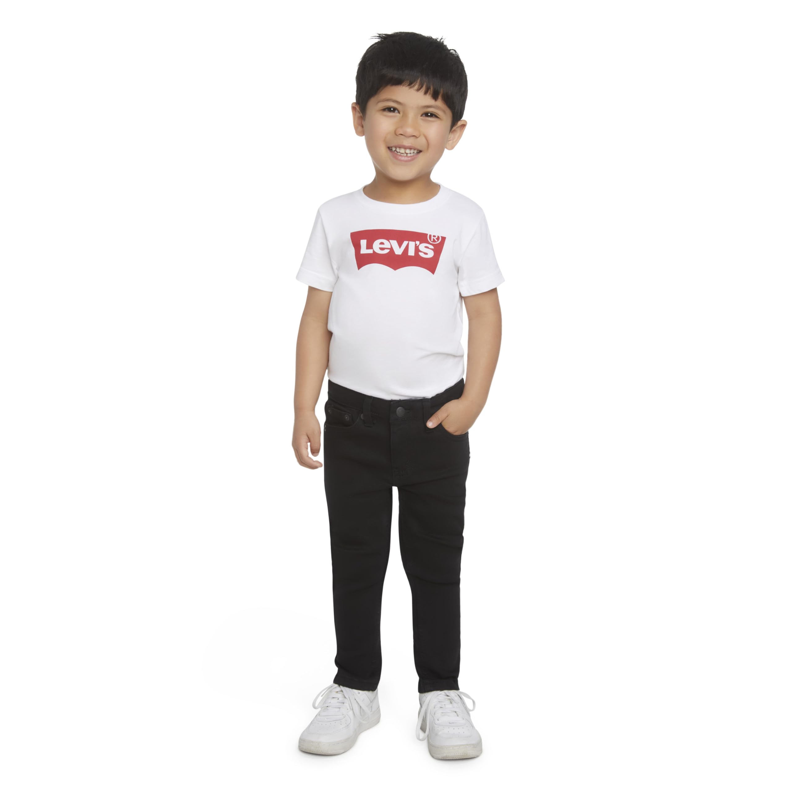 Foto 4 pulgar | Vaqueros Levi's 510 Skinny Fit Performance Black Eco 10y Para Niños - Venta Internacional.