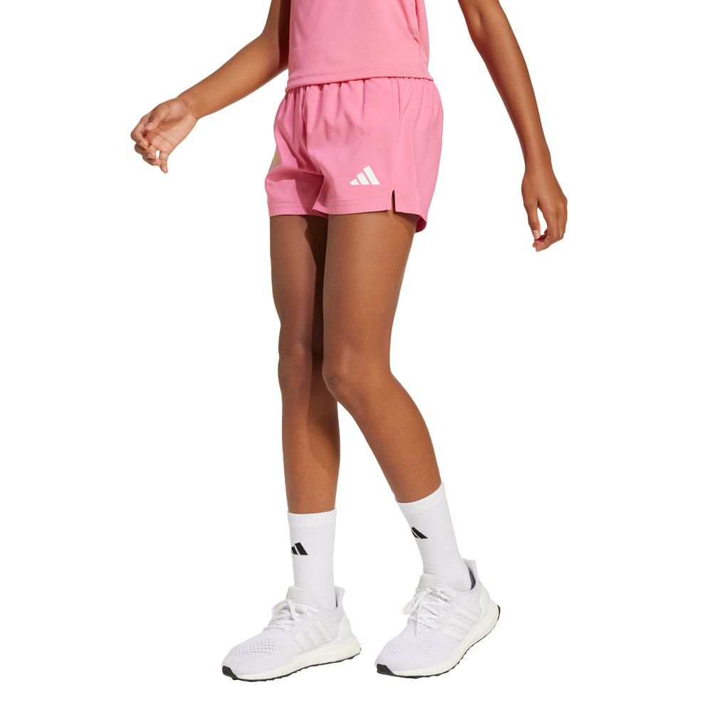 Foto 3 pulgar | Jg Tr-es Fl Sh Adidas Rosa Niños