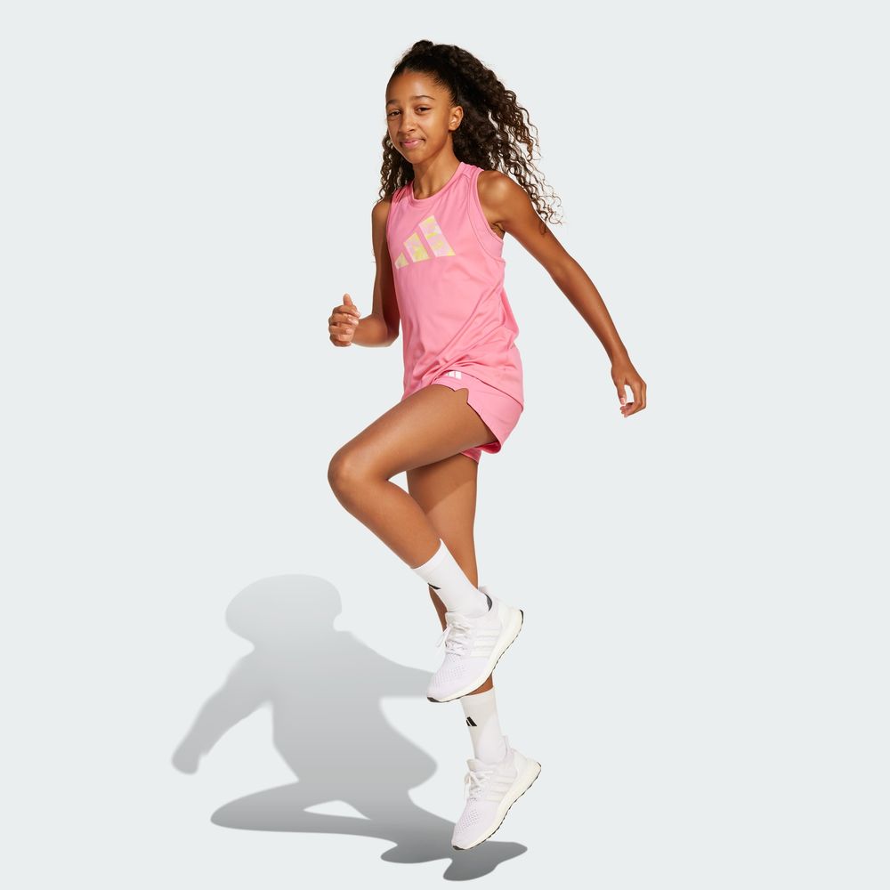 Foto 5 | Jg Tr-es Fl Sh Adidas Rosa Niños