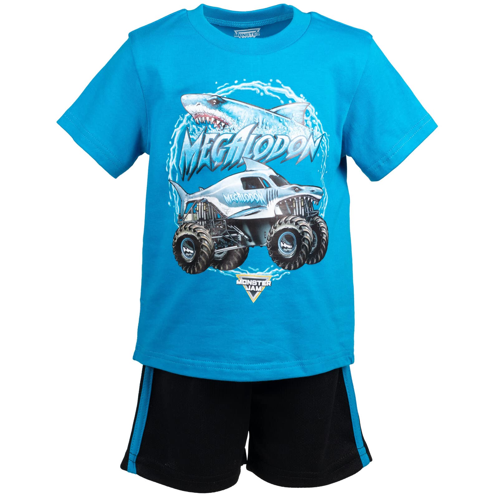 Foto 8 pulgar | Set De Ropa Monster Jam Megalodon Little Boys Azul/negro 6 - Venta Internacional.