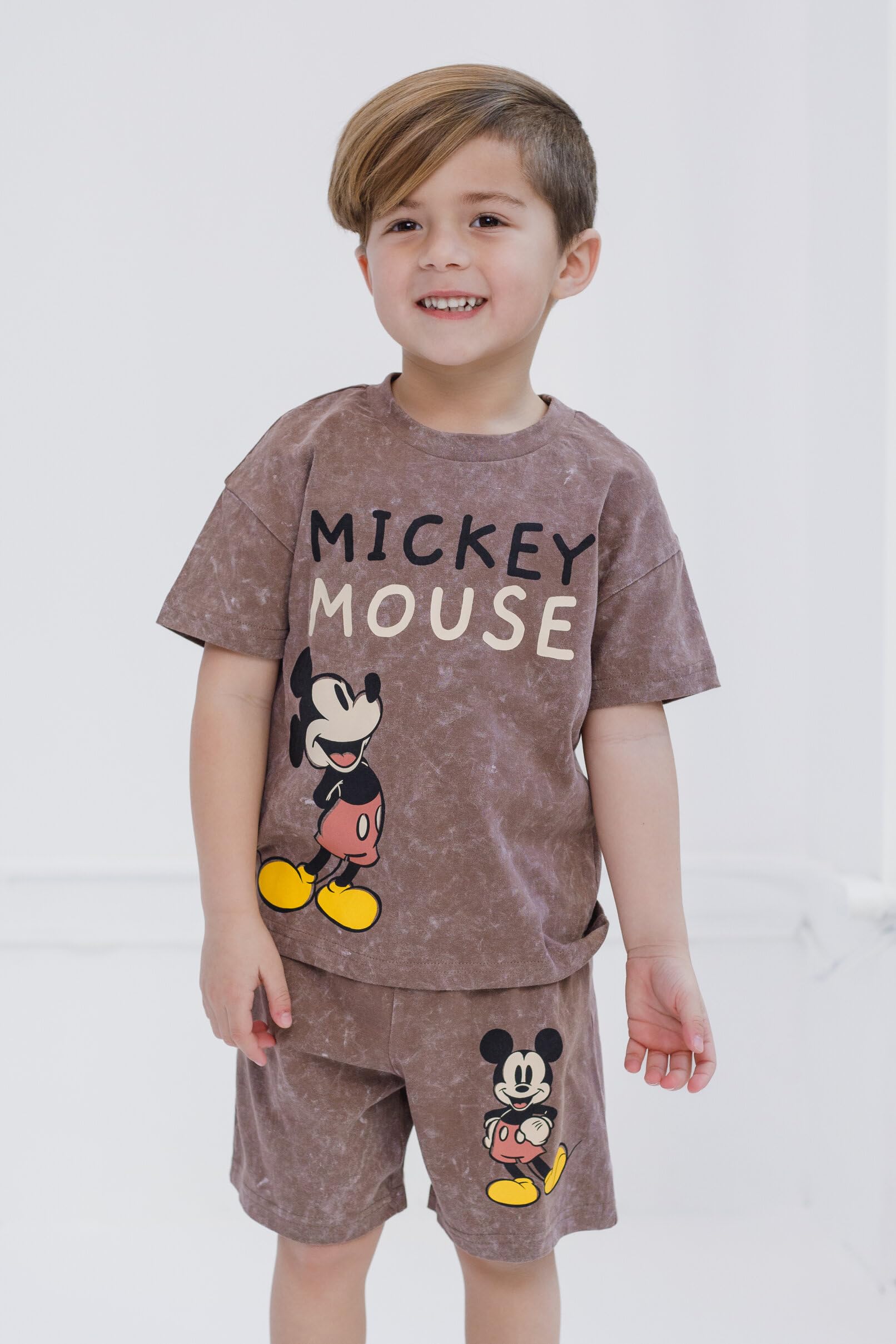 Foto 4 pulgar | Set De Ropa Disney Mickey Mouse Vintage Wash Para Niños De 6 Años - Venta Internacional.