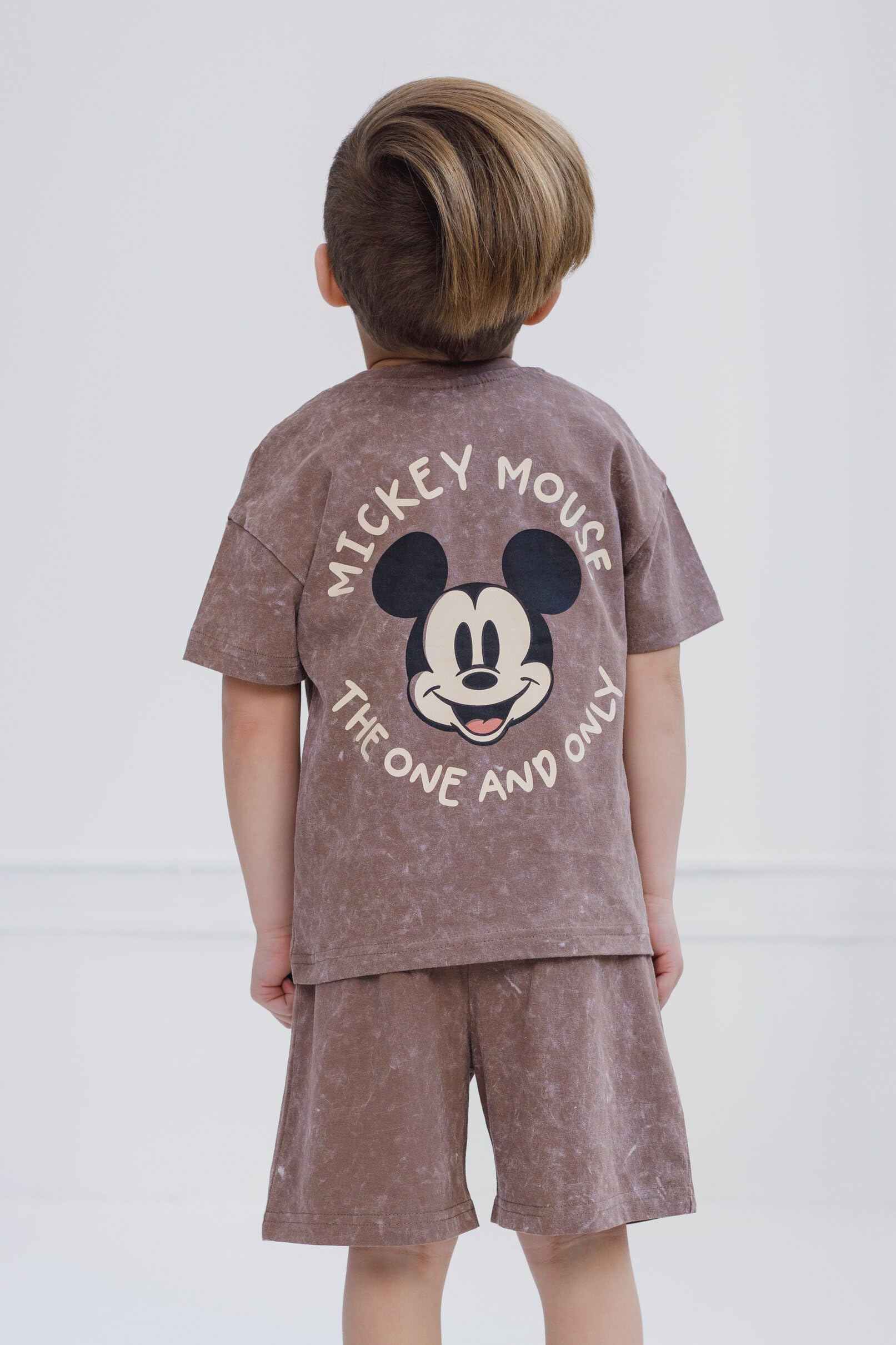 Foto 5 pulgar | Set De Ropa Disney Mickey Mouse Vintage Wash Para Niños De 6 Años - Venta Internacional.