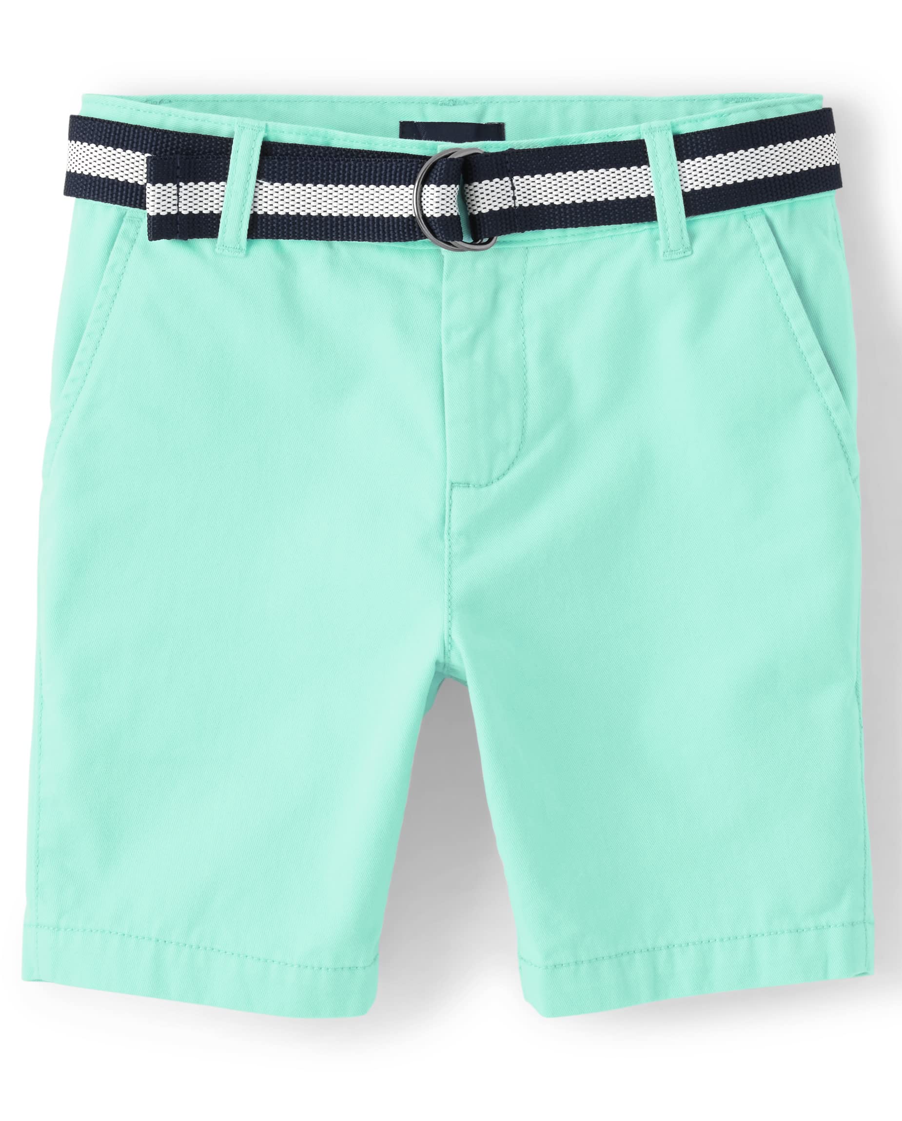 Foto 2 pulgar | Short The Children's Place Stretch Chino Azul Cielo - Venta Internacional