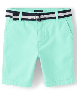 Foto 1 | Short The Children's Place Stretch Chino Azul Cielo - Venta Internacional
