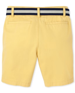 Foto 3 | Short Chinos The Children's Place Boys Banana - Venta Internacional
