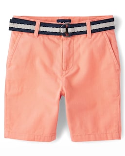 Foto 1 | Short The Children's Place Stretch Chino Naranja - Venta Internacional