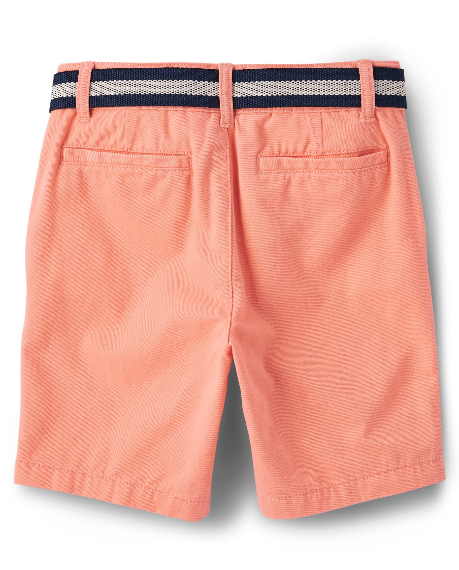 Foto 3 pulgar | Short The Children's Place Stretch Chino Naranja - Venta Internacional