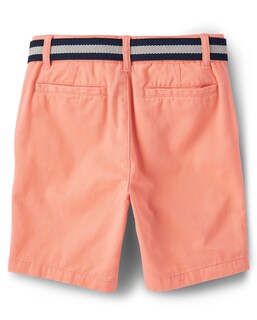 Foto 2 | Short The Children's Place Stretch Chino Naranja - Venta Internacional