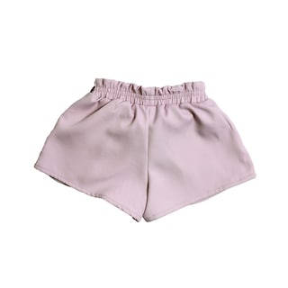 Foto 2 | Short Coqueta Para Niña De Algodón Lila Con Moños Decorativos