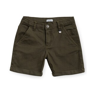 Foto 1 | Short Audaz Para Niño De Algodón Verde Con Diseño Casual