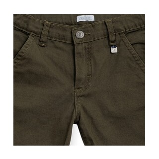 Foto 2 | Short Audaz Para Niño De Algodón Verde Con Diseño Casual