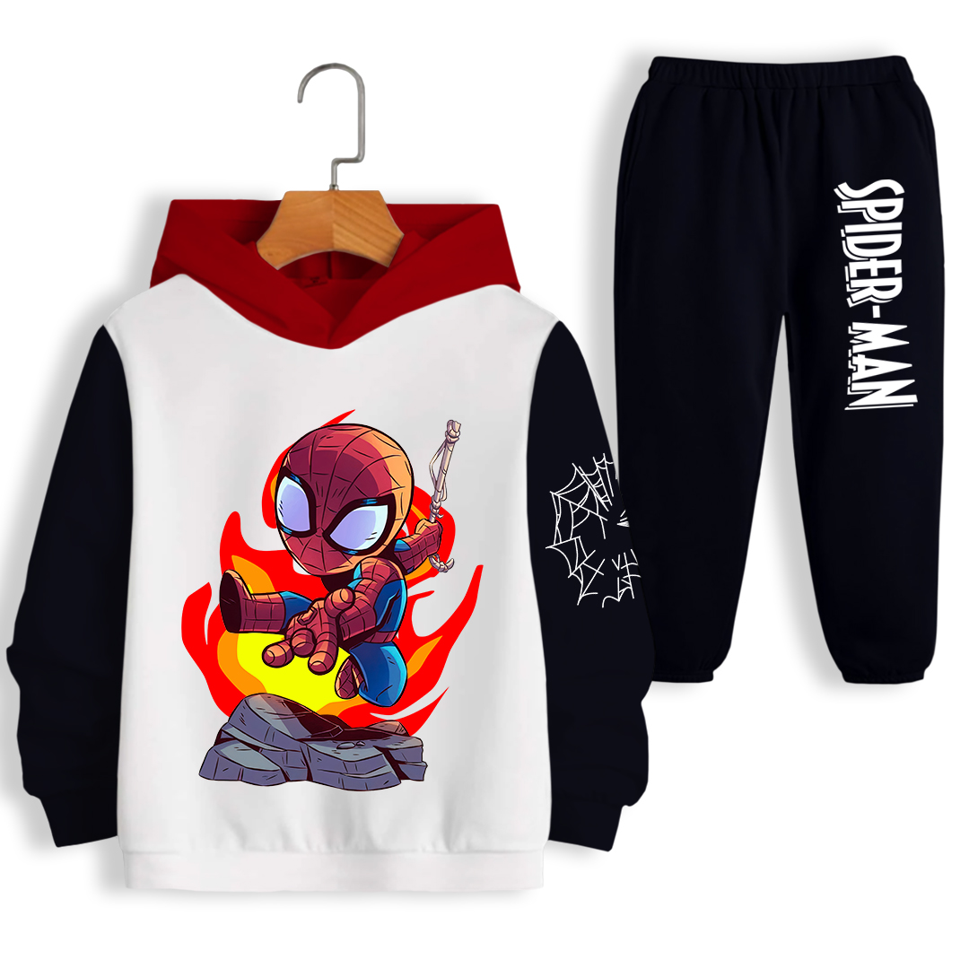 Sudadera y Pants King Spider-Man Multicolor para Niño