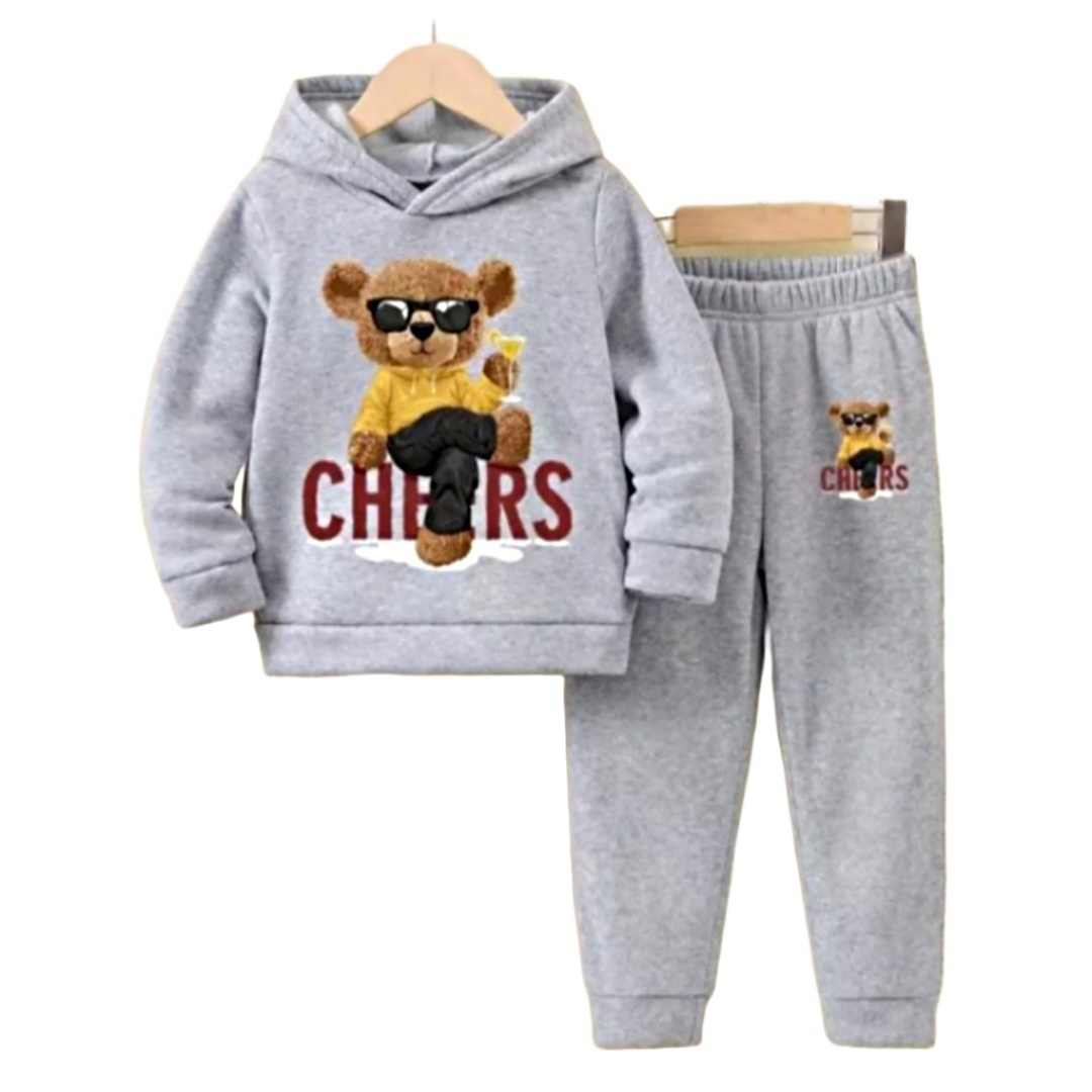 Conjunto con Pants King Gris para Niño