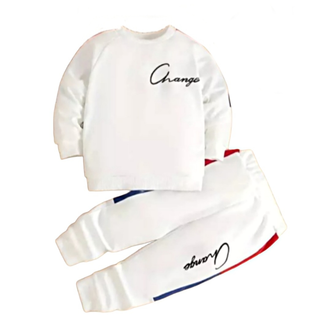 Conjunto con Pants King Blanco para Niño