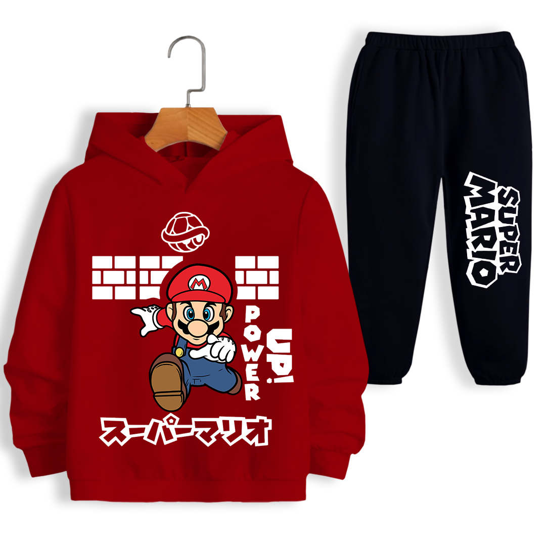 Conjunto con Pants King Rojo para Niño