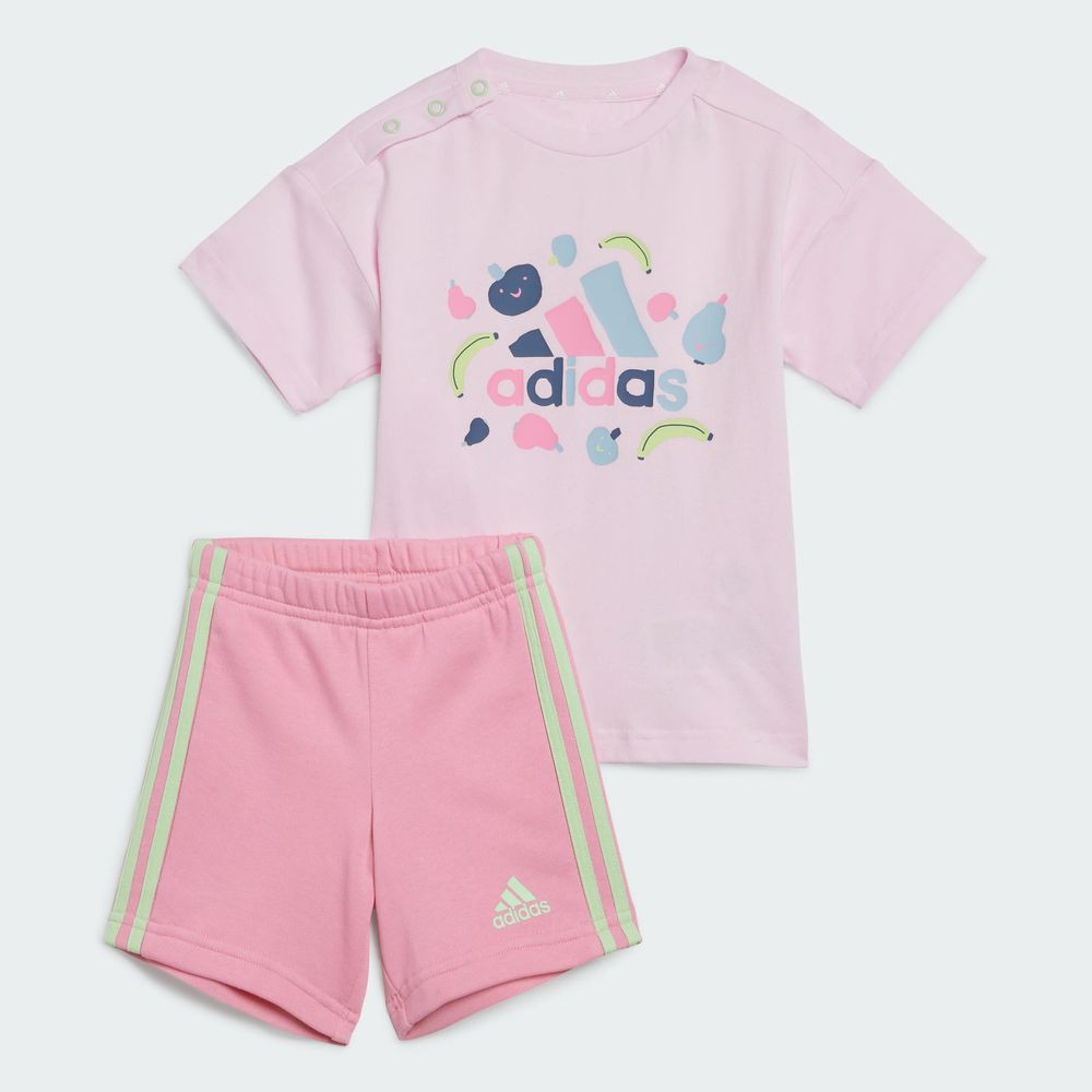 Foto 2 | Conjunto con Short Adidas Essentials para Niña