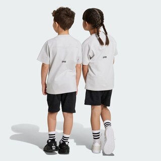 Foto 5 | Conjunto De Playera Adidas Star Wars Kids Adidas Gris Niños