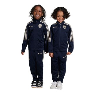 Foto 3 | Conjunto Tiro Marvel Avengers Adidas Azul Niños
