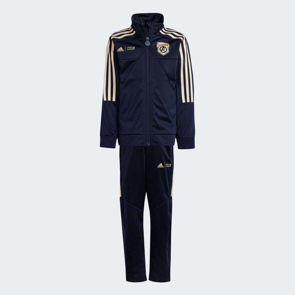 Foto 5 pulgar | Conjunto Tiro Marvel Avengers Adidas Azul Niños