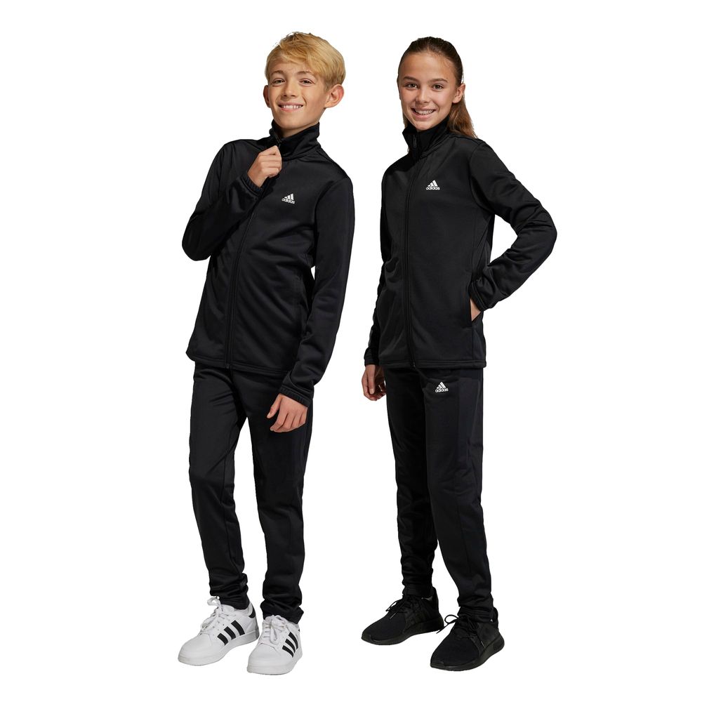 Foto 4 pulgar | Conjunto Essentials Big Logo Adidas Negro Niños