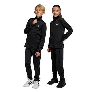 Foto 3 | Conjunto Essentials Big Logo Adidas Negro Niños