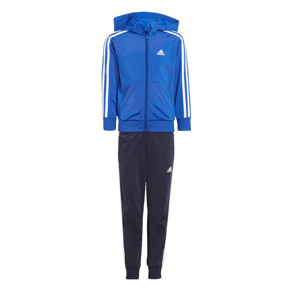 Conjunto Deportivo Essentials 3 Franjas Brillante Adidas Azul Niños