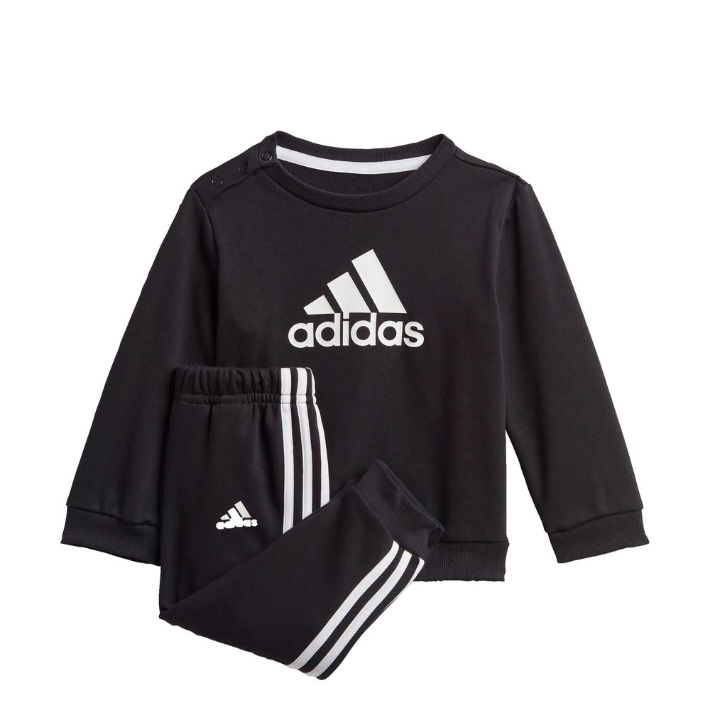 Conjunto Badge Of Sport Felpa Francesa Adidas Negro Niños