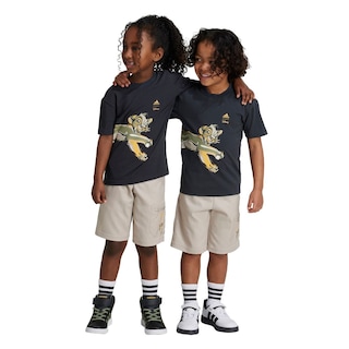 Foto 3 | Conjunto de Playera Y Shorts Adidas Disney Lion King Gris