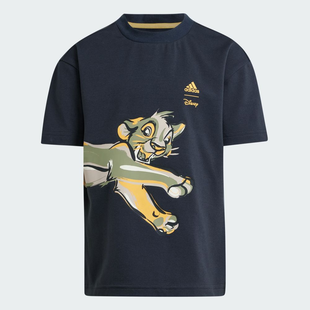 Foto 7 | Conjunto de Playera Y Shorts Adidas  Disney Lion King Gris