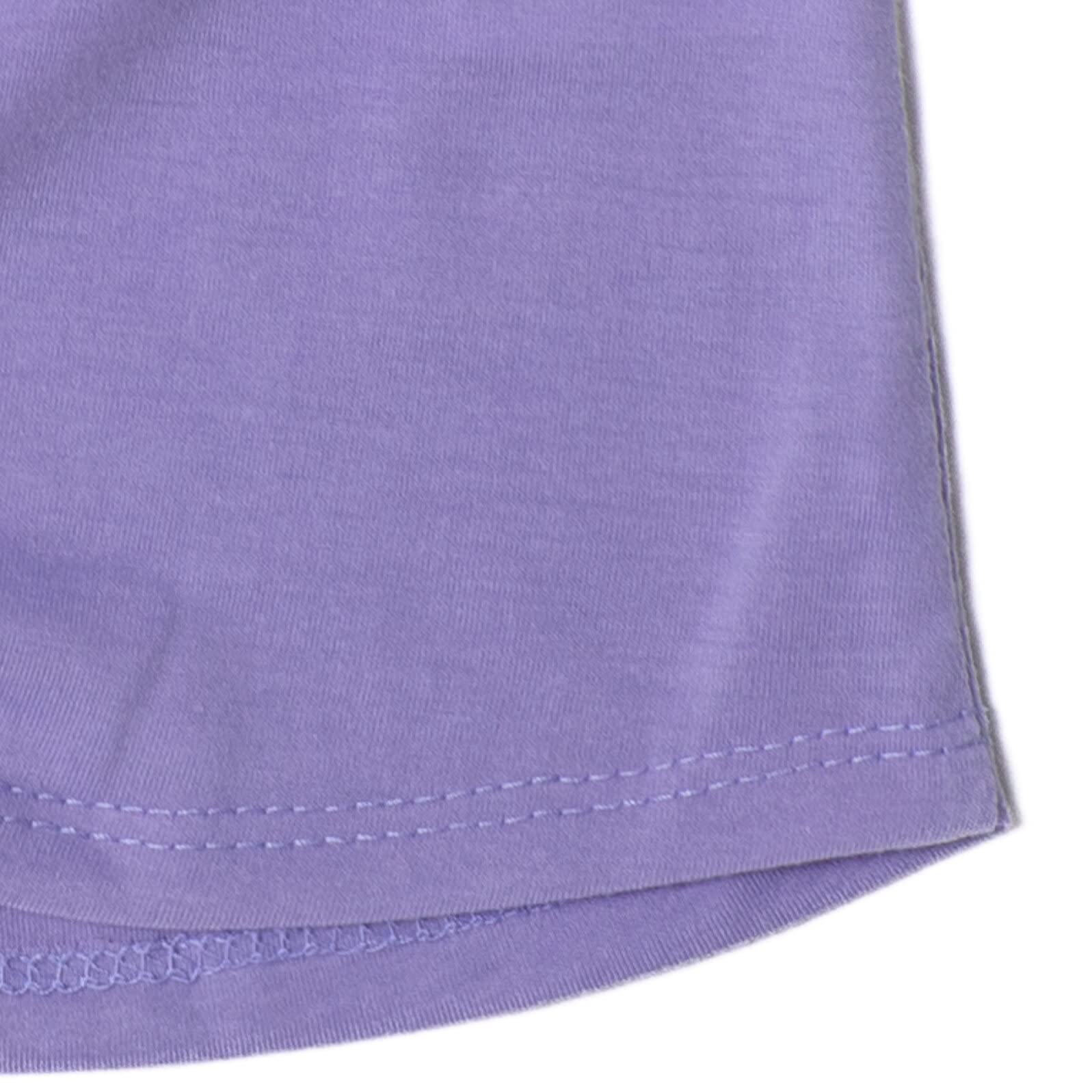 Foto 5 pulgar | Camiseta Bluey Little Girls Púrpura Con Lazo Gráfico Con Nudo Para 4 Años - Venta Internacional.