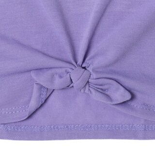 Foto 5 | Camiseta Bluey Little Girls Púrpura Con Lazo Gráfico Con Nudo Para 4 Años - Venta Internacional.