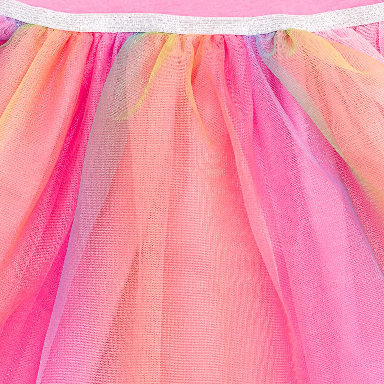 Foto 4 | Vestido Bluey Bingo Tulle Para Niñas, Color Rosa, Talla 6 - Venta Internacional.