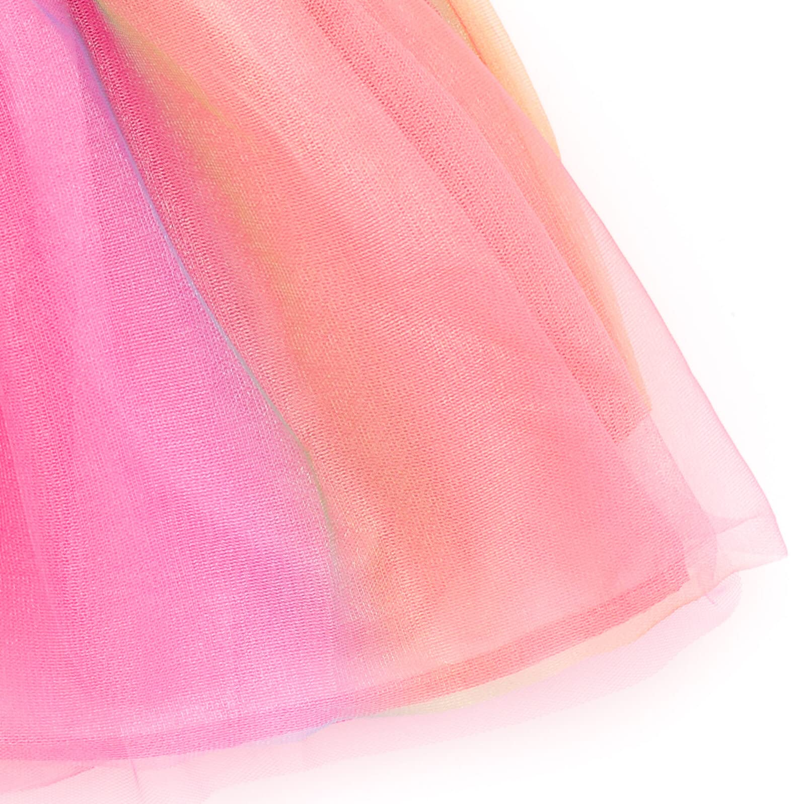 Foto 6 | Vestido Bluey Bingo Tulle Para Niñas, Color Rosa, Talla 6 - Venta Internacional.