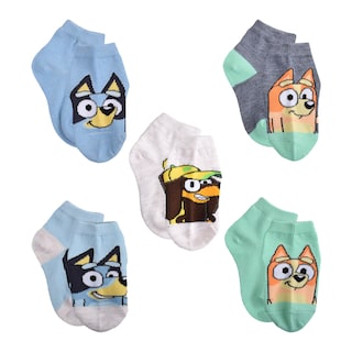 Foto 1 | Calcetines Bluey Boys Quarter Grey Small, Talla 18 — 24 M, Talla Ee. Uu. - Venta Internacional.