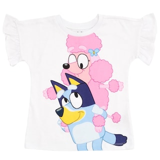 Foto 2 | Conjunto De Camiseta Y Leggings Bluey Coco Para Niñas Pequeñas - Venta Internacional.