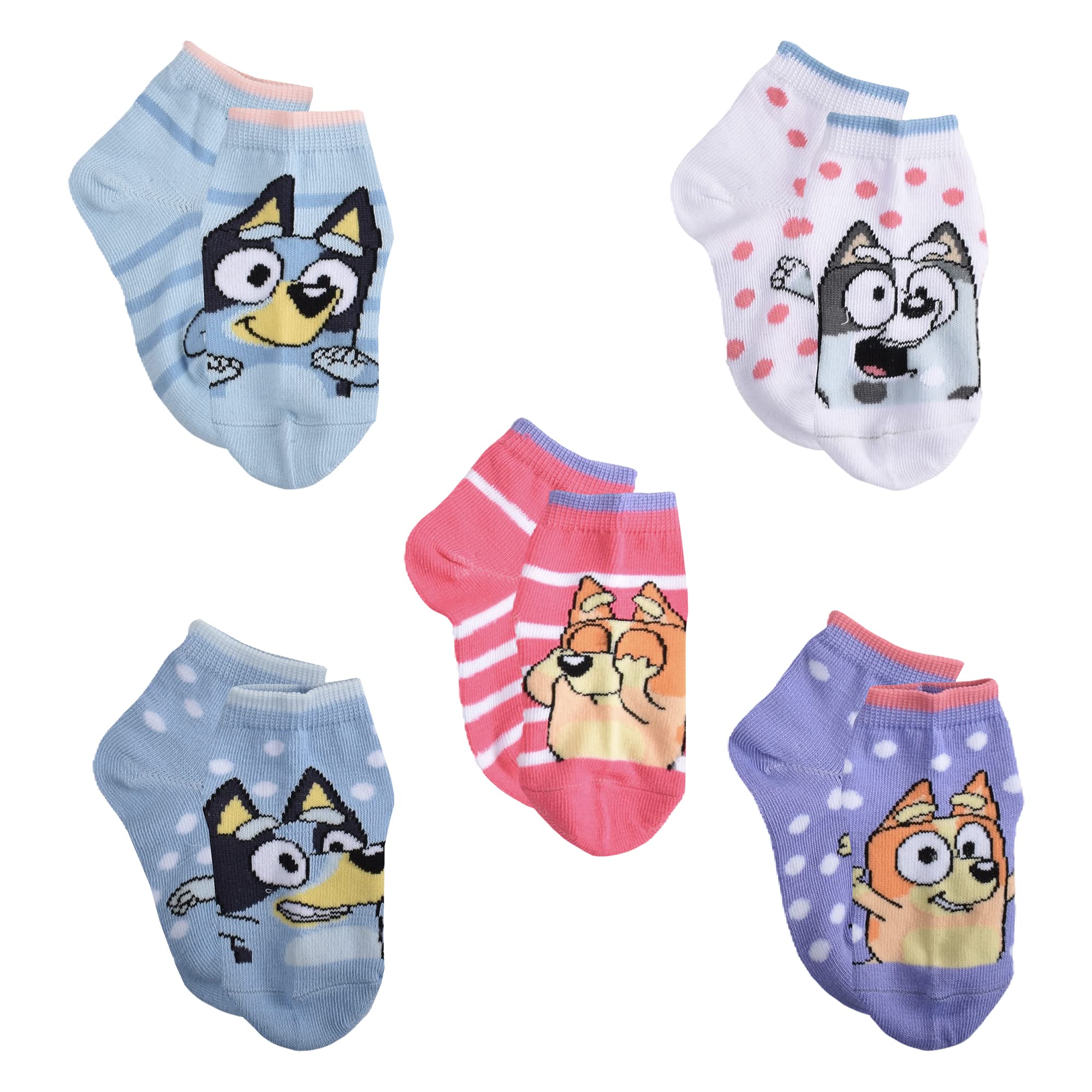 Calcetines Easy Spirit Kids Con Personajes Azules Claros - Venta Internacional.