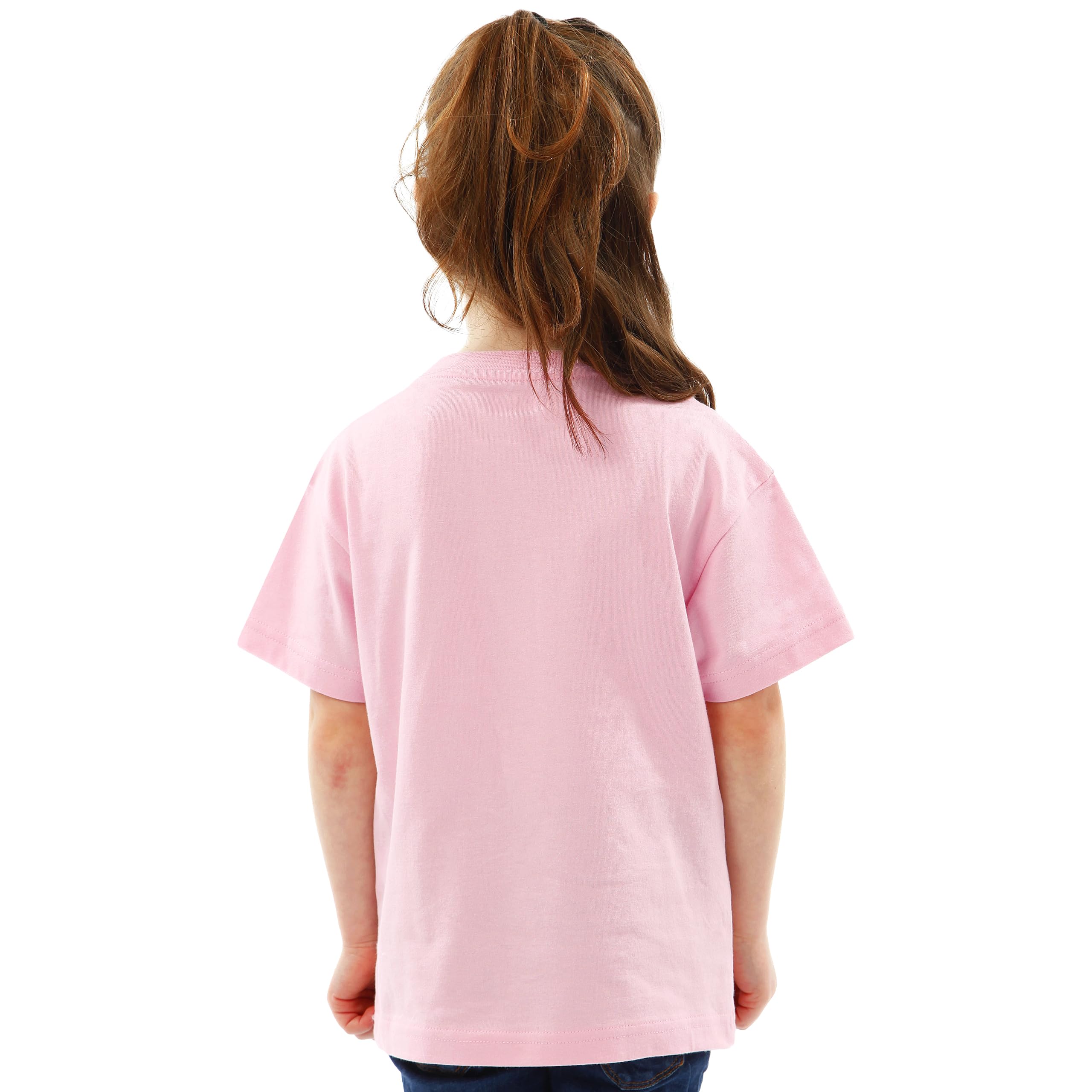 Foto 4 | Camiseta Bluey Bingo Girls De Manga Corta 100% Algodón Rosa 5 - Venta Internacional.