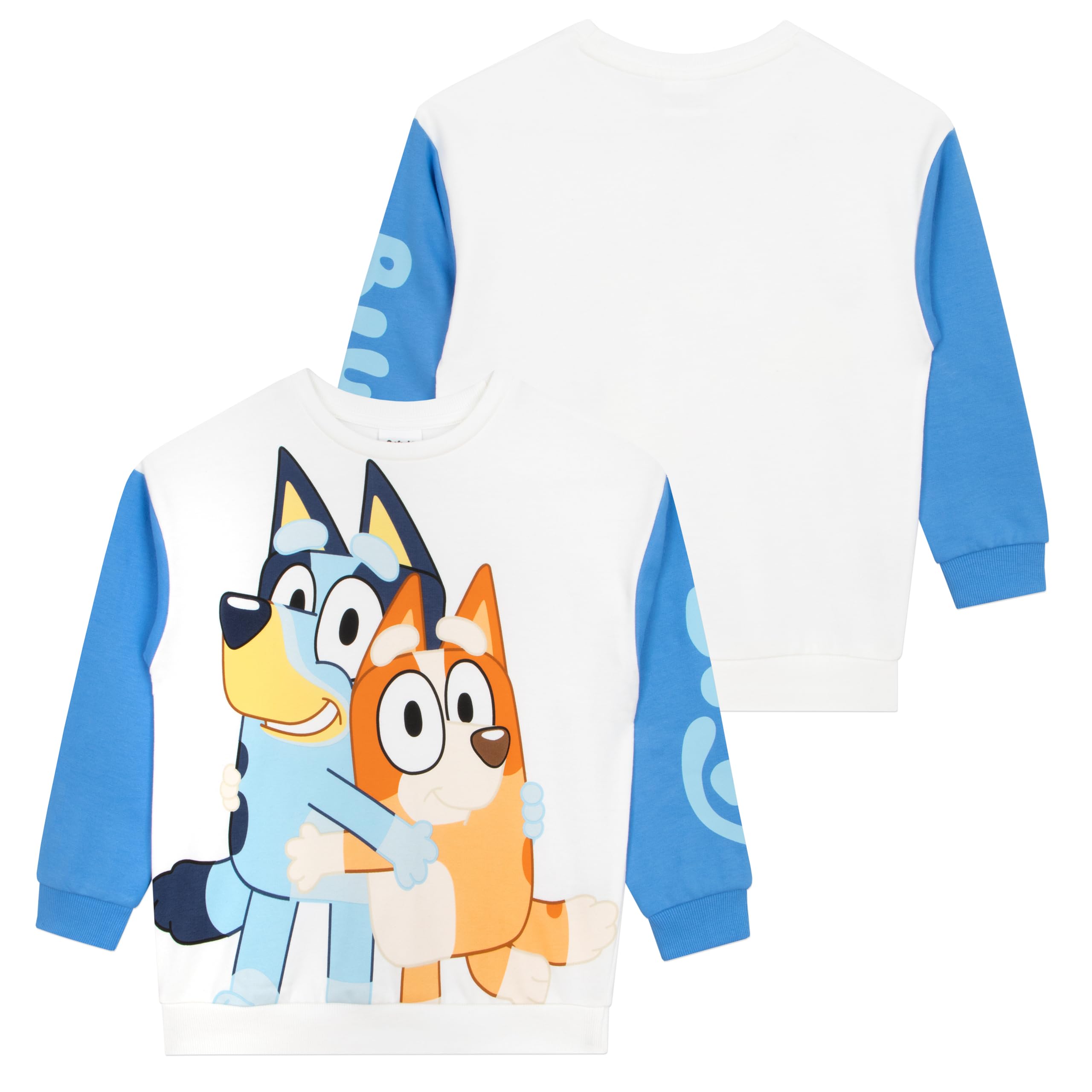 Foto 6 | Sudadera Bluey Bingo Boys De Algodón Suave Blanca 3t - Venta Internacional.