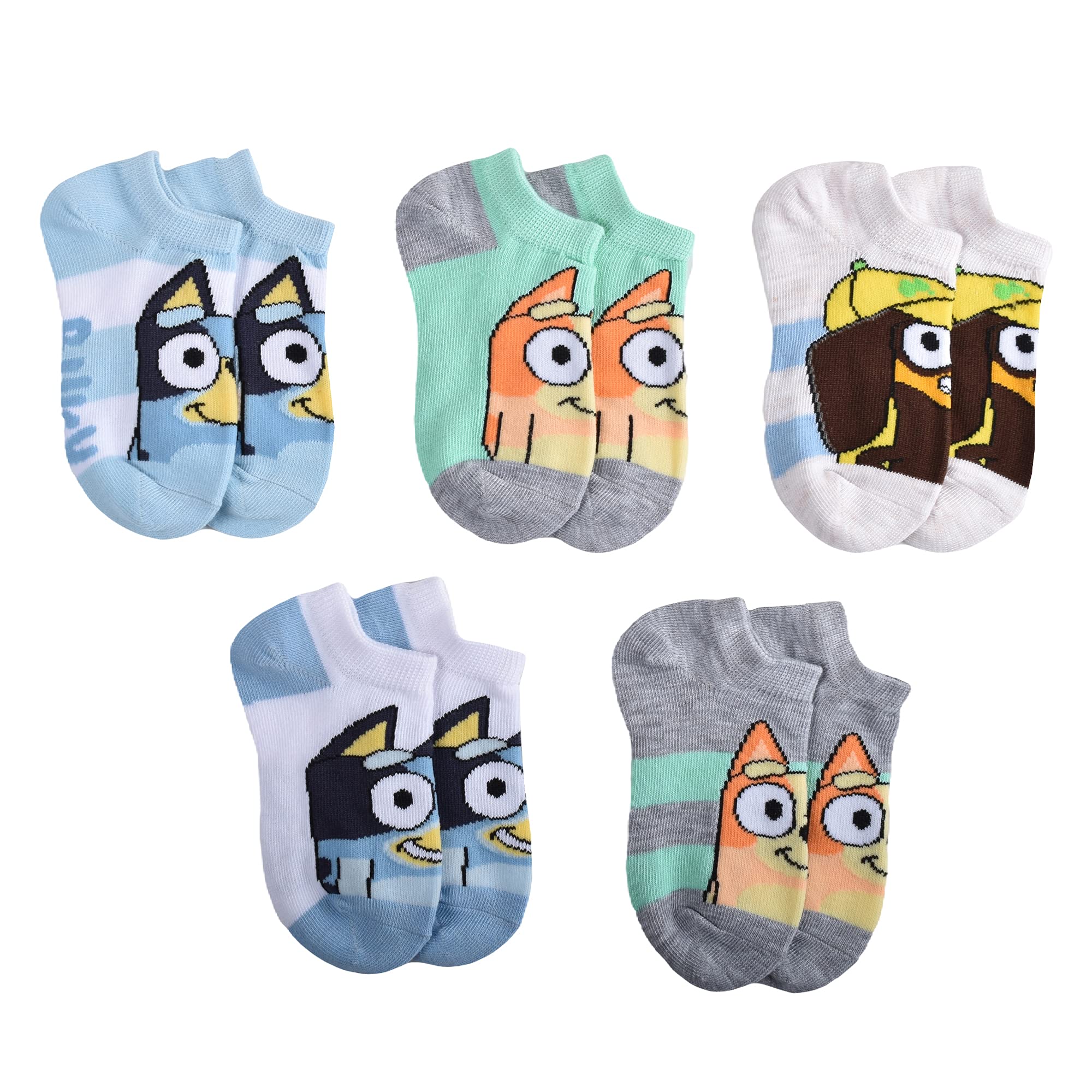 Foto 1 | Calcetines Easy Spirit Para Niños Con Personajes Azules Y Azules, Talla Pequeña - Venta Internacional.